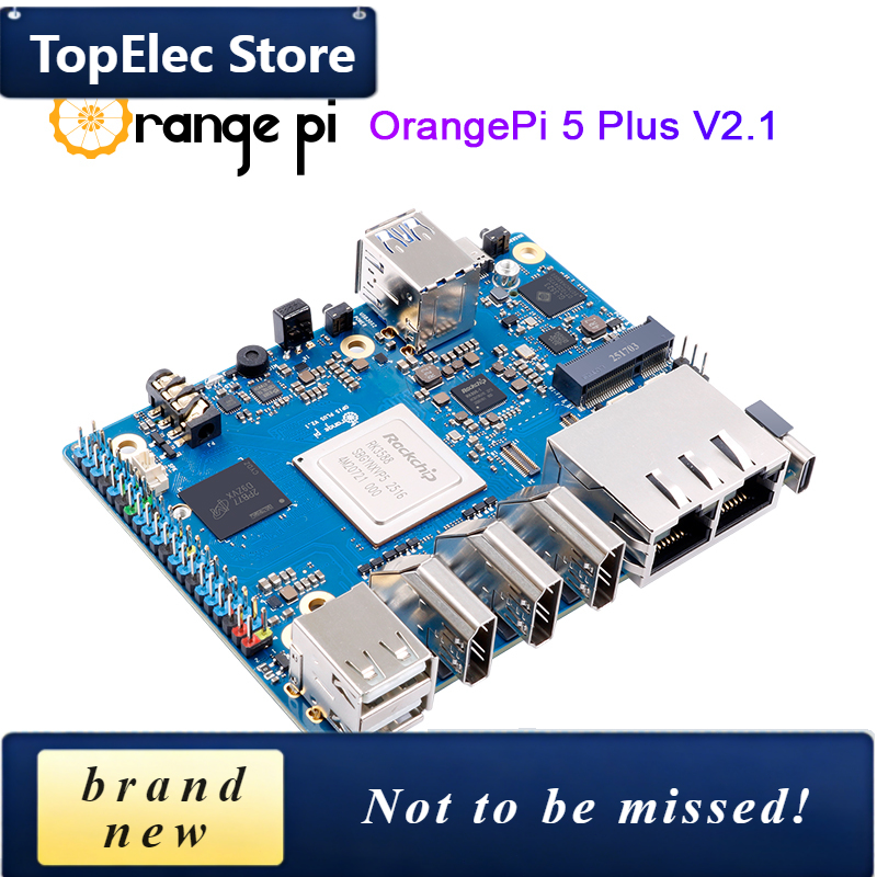 Rk3588 Mini Pc Board - Placa de Desenvolvimento TopElec Orange Pi